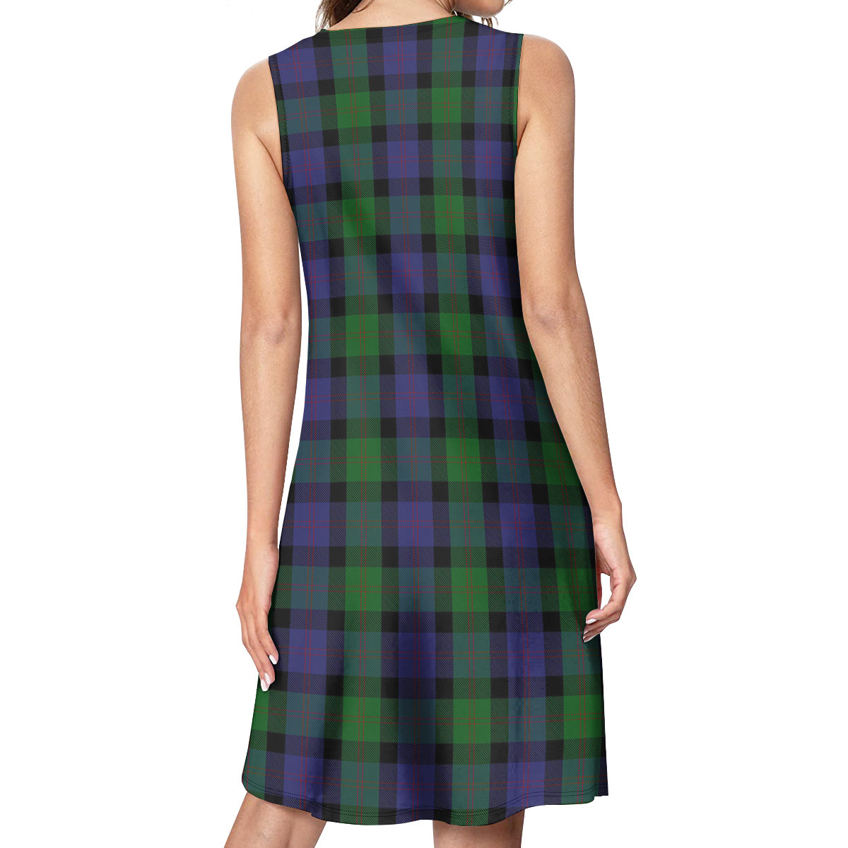 Blair Tartan Womens Casual Dresses - Tartanvibesclothing