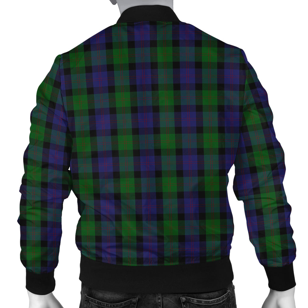 Blair Tartan Bomber Jacket with Family Crest - Tartanvibesclothing