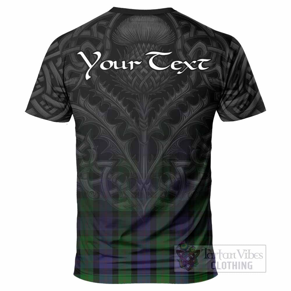 Tartan Vibes Clothing Blair Tartan T-Shirt with Family Crest Celtic Thistle Vibes