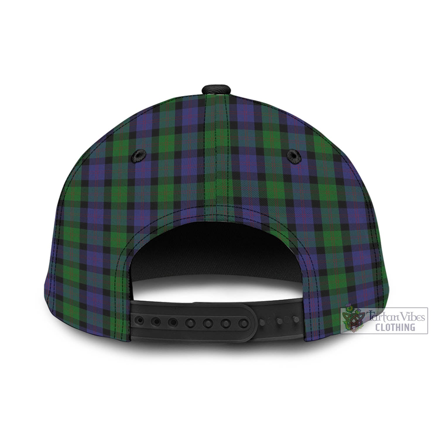 Tartan Vibes Clothing Blair Tartan Classic Cap with Family Crest In Me Style