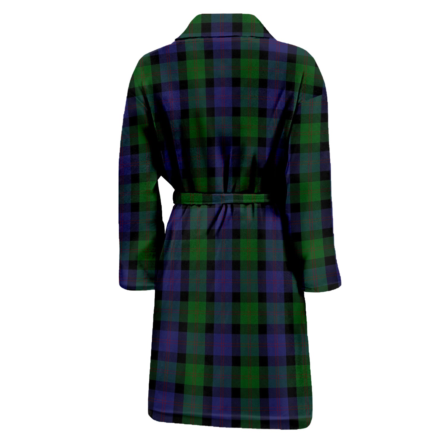 Blair Tartan Bathrobe with Family Crest - Tartan Vibes Clothing