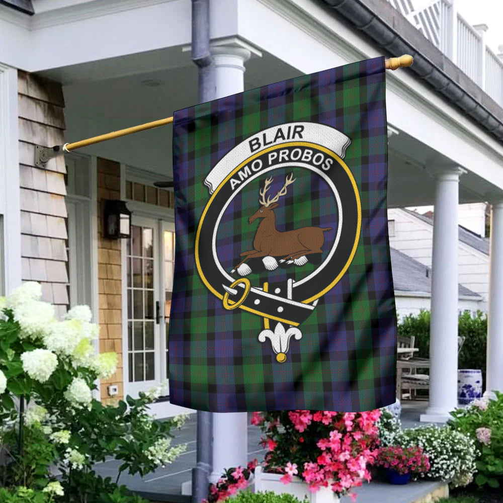 Blair Tartan Flag with Family Crest - Tartan Vibes Clothing