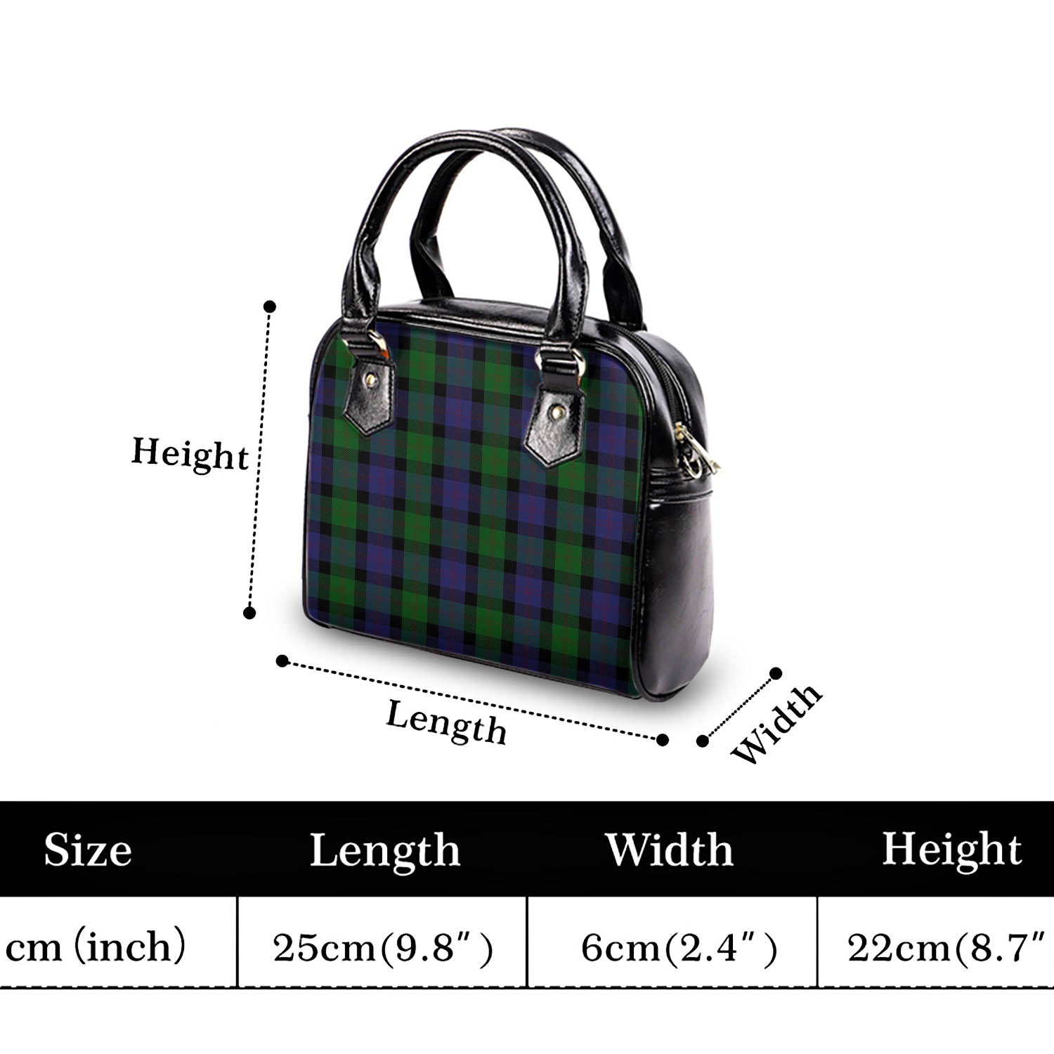 Blair Tartan Shoulder Handbags - Tartanvibesclothing