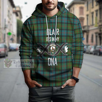 Blair Ancient Tartan Hoodie with Family Crest DNA In Me Style