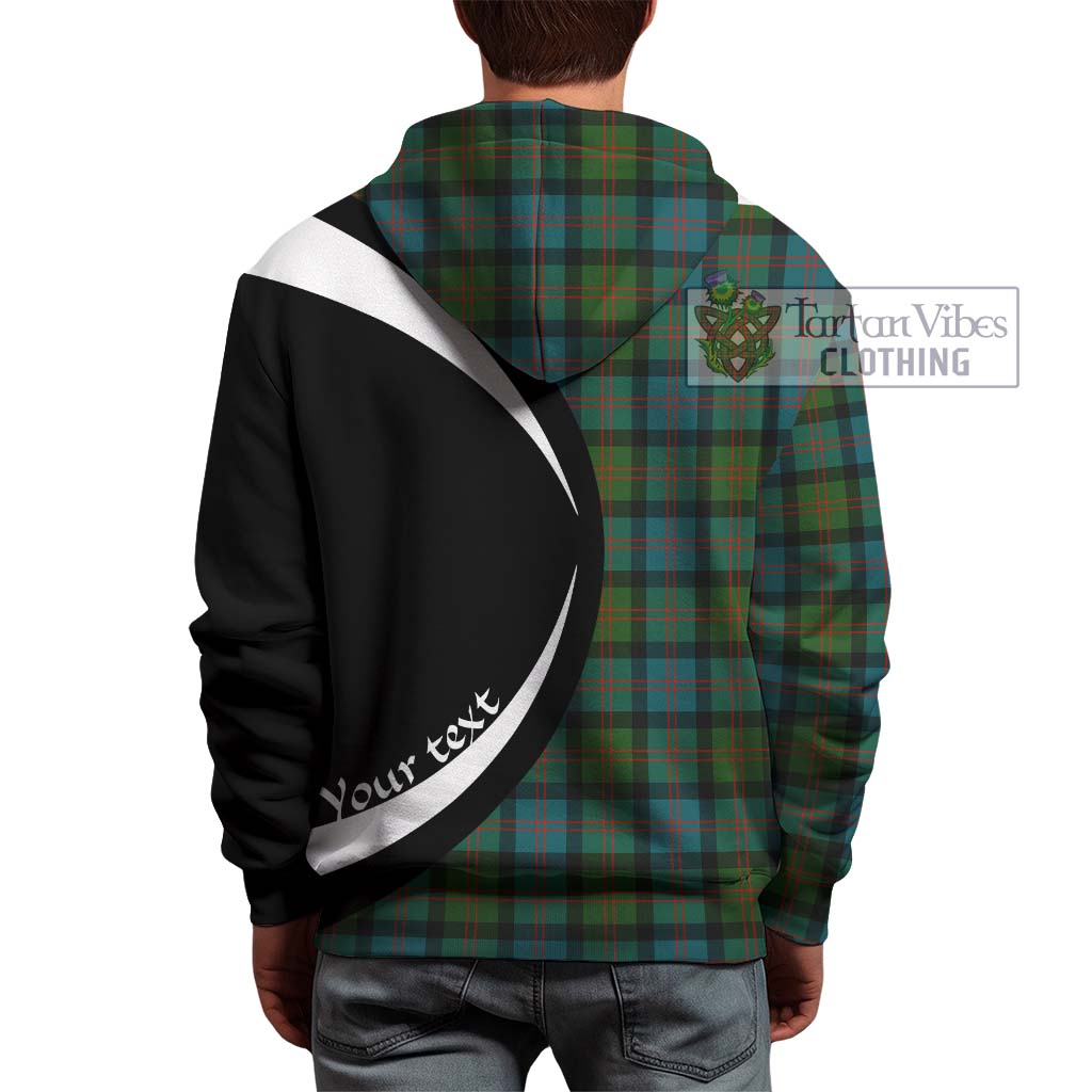 Tartan Vibes Clothing Blair Ancient Tartan Hoodie with Family Crest Circle Style
