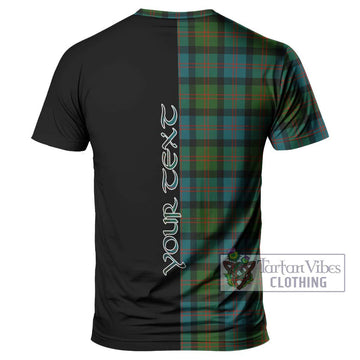 Blair Ancient Tartan T-Shirt with Family Crest and Half Of Me Style