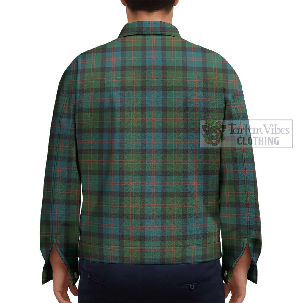 Blair Ancient Tartan Unisex Lapel Cotton Jacket - Tartan Vibes Clothing