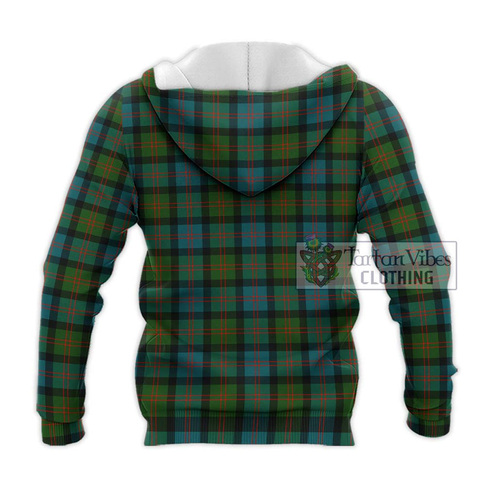 Blair Ancient Tartan Knitted Hoodie with Family Crest DNA In Me Style - Tartanvibesclothing Shop