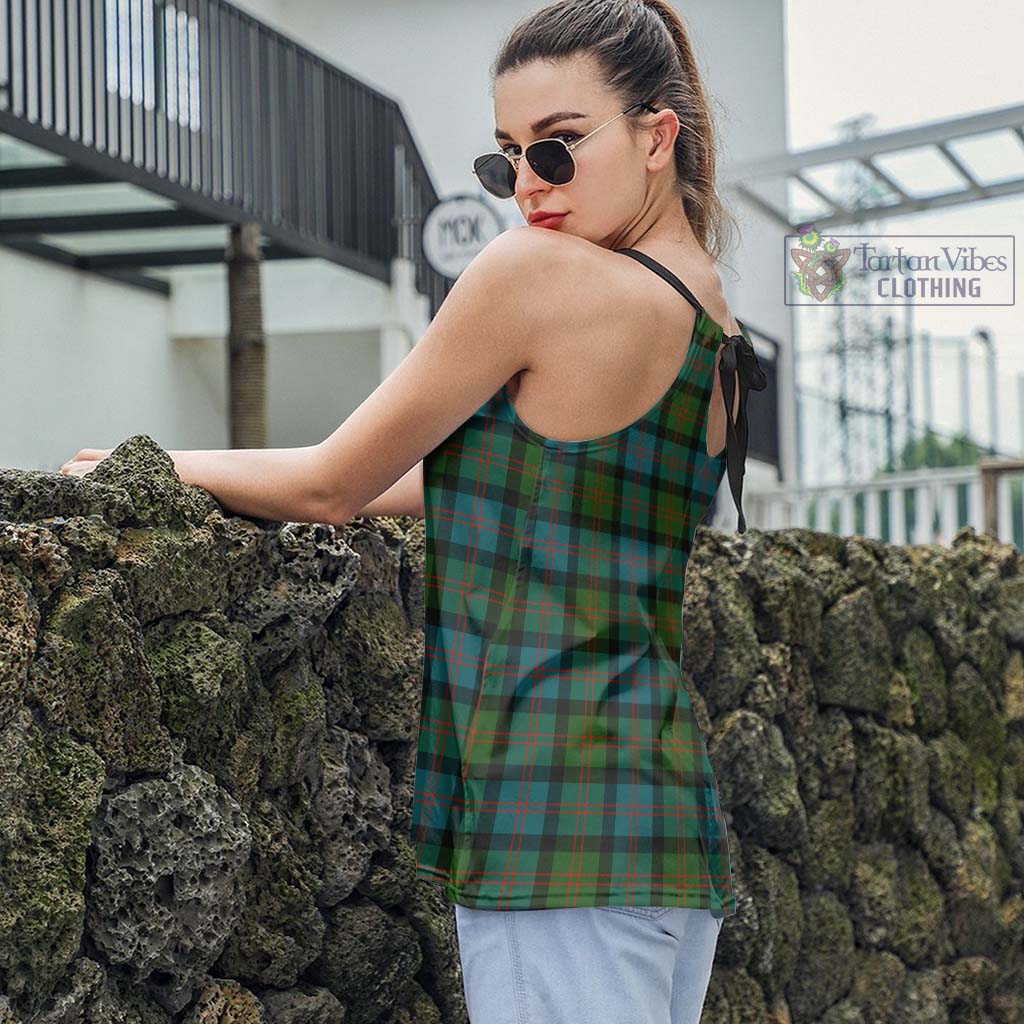 Tartan Vibes Clothing Blair Ancient Tartan Loose Halter Neck Camisole