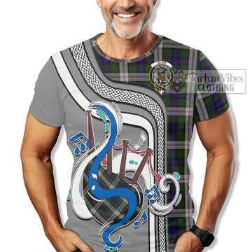 Blair Dress Tartan T-Shirt with Epic Bagpipe Style