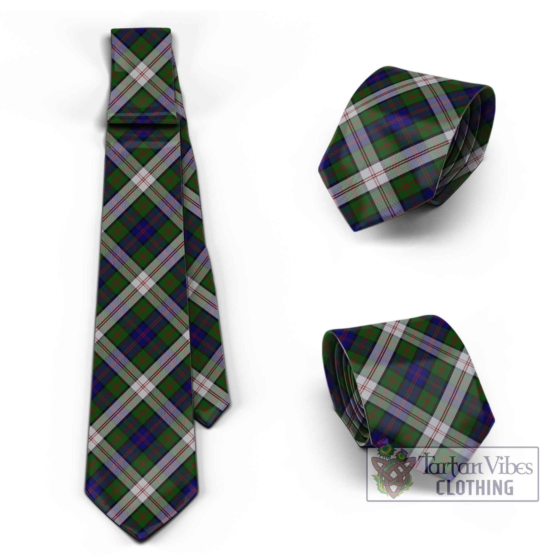 Tartan Vibes Clothing Blair Dress Tartan Classic Necktie Cross Style