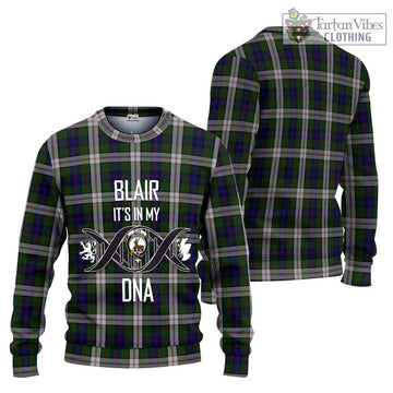 Blair Dress Tartan Ugly Sweater with Family Crest DNA In Me Style