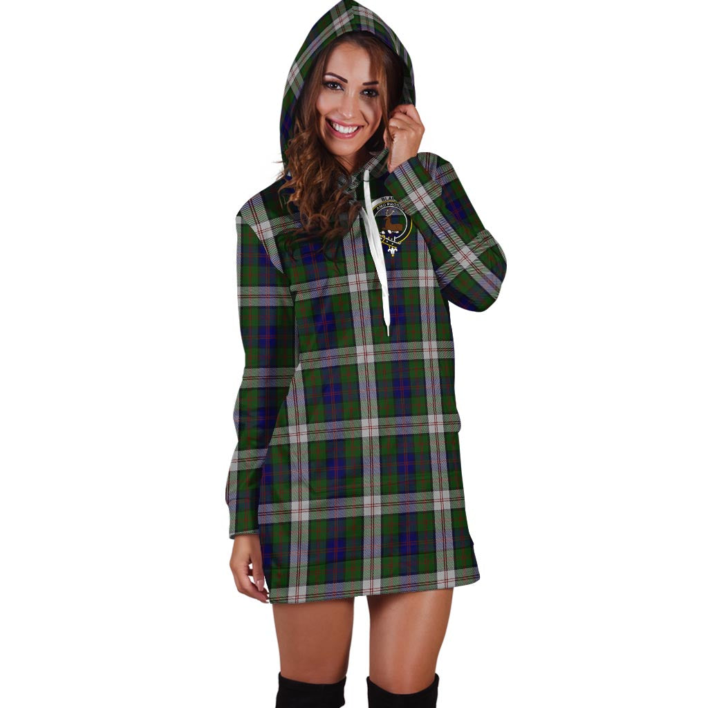 Blair Dress Tartan Hoodie Dress with Family Crest - Tartan Vibes Clothing