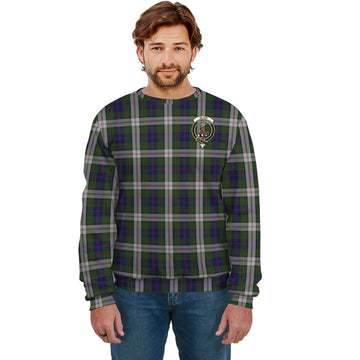 Blair Dress Tartan Sweatshirt with Family Crest