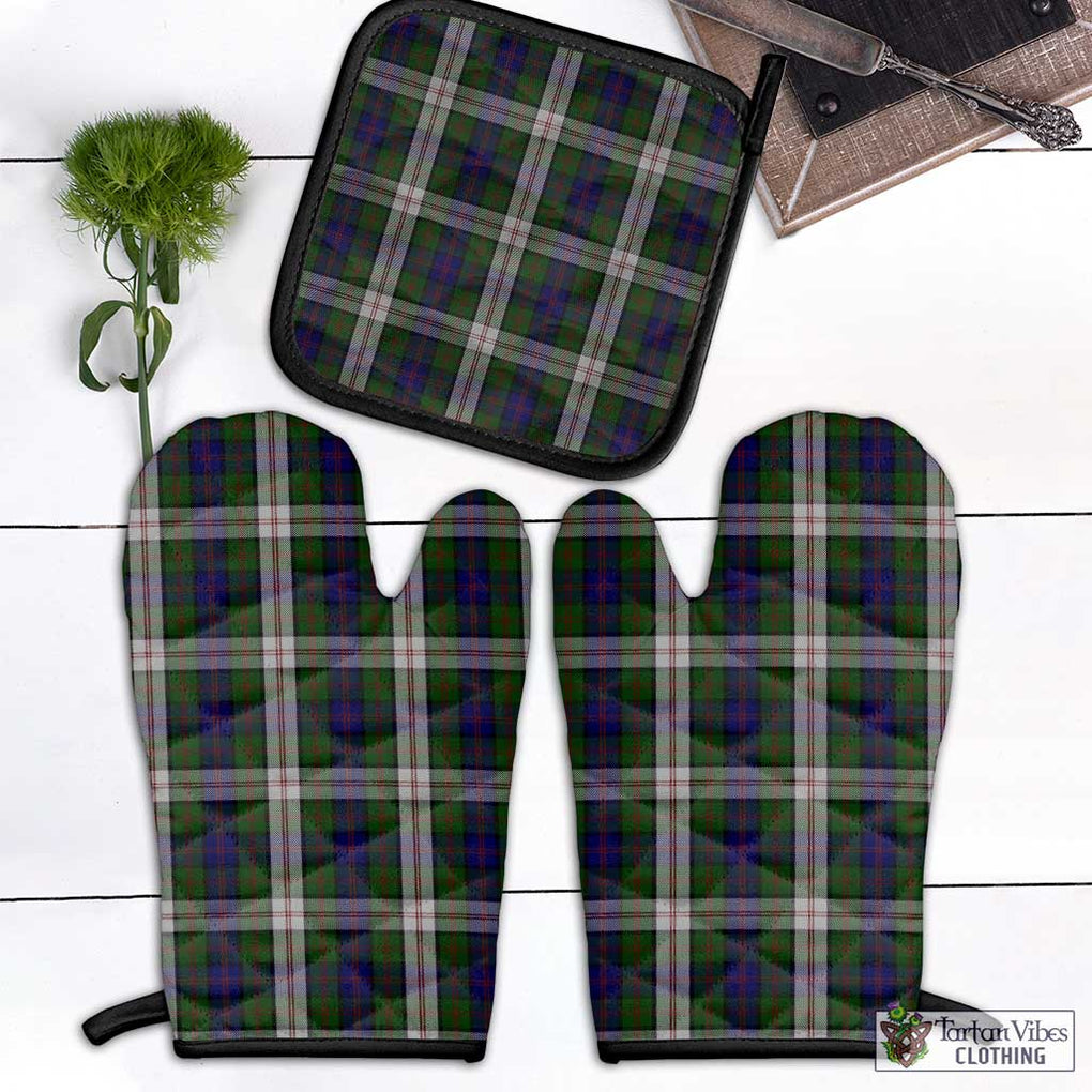 Blair Dress Tartan Combo Oven Mitt & Pot-Holder Combo 1 Oven Mitt & 1 Pot-Holder Black - Tartan Vibes Clothing