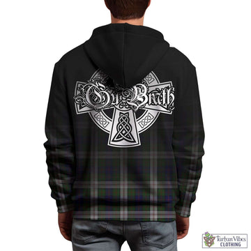 Blair Dress Tartan Hoodie Featuring Alba Gu Brath Family Crest Celtic Inspired