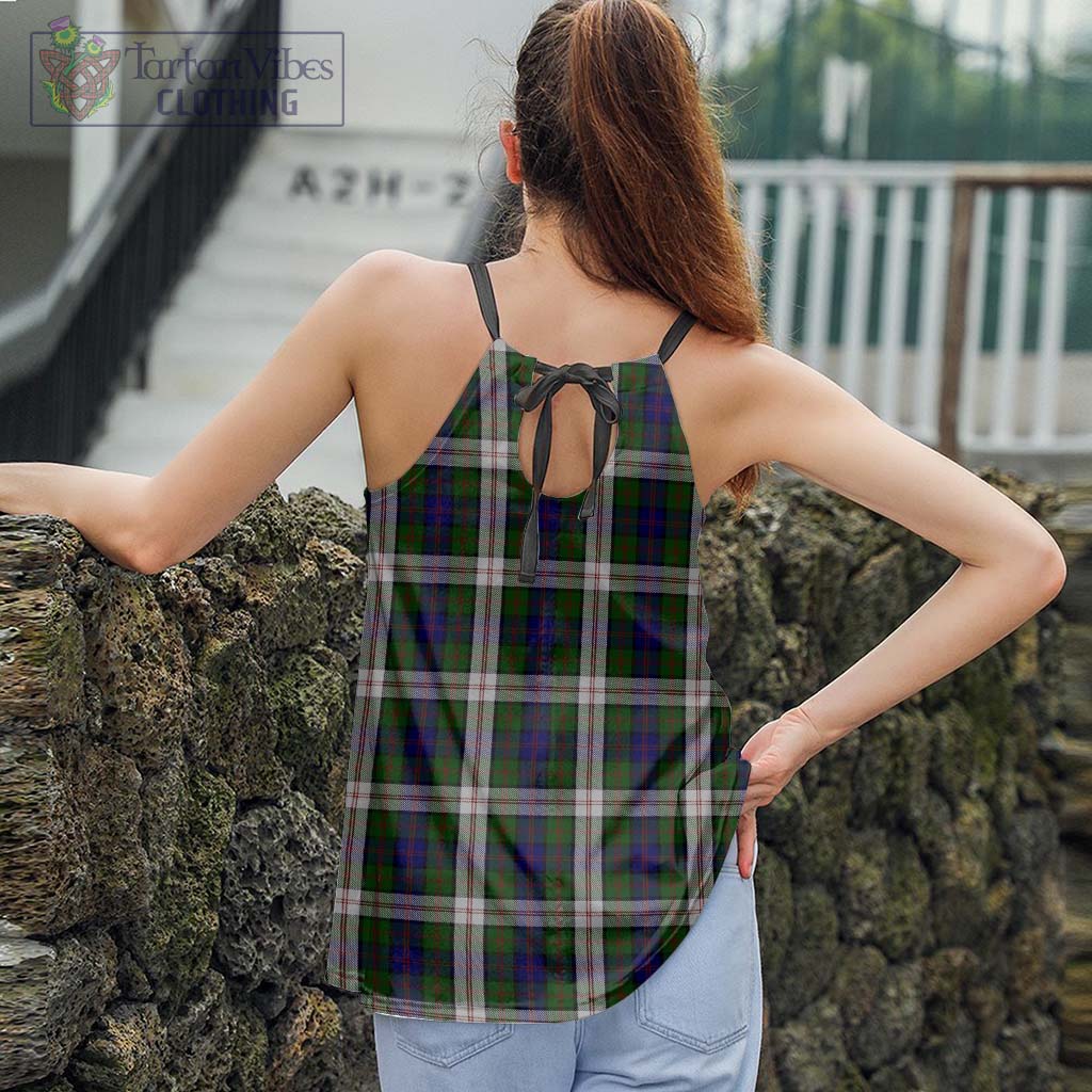 Tartan Vibes Clothing Blair Dress Tartan Loose Halter Neck Camisole