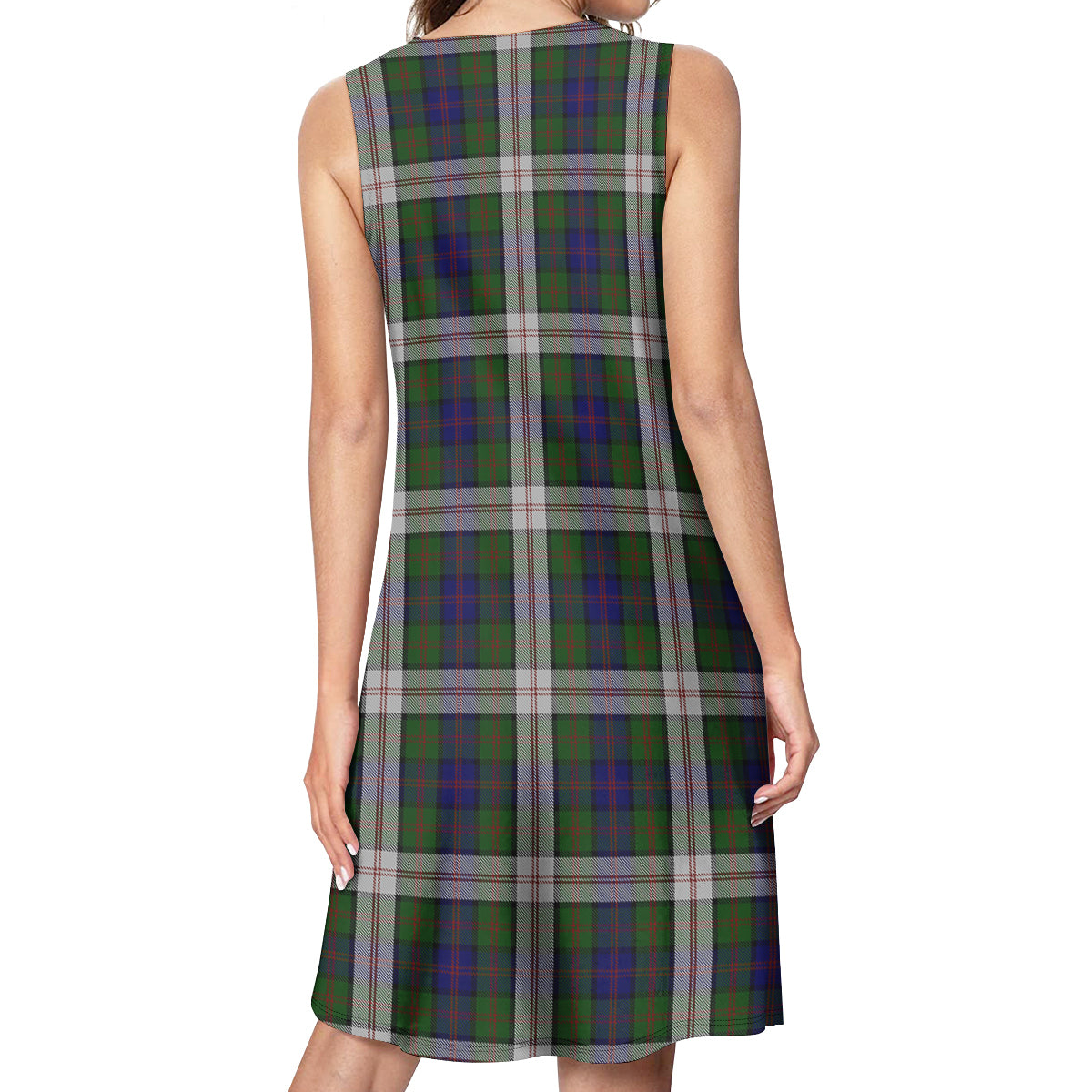 Blair Dress Tartan Womens Casual Dresses - Tartanvibesclothing