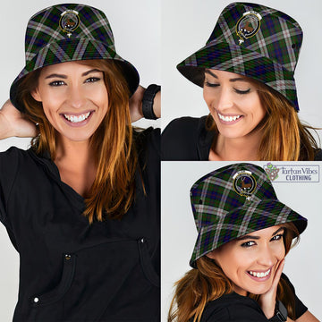 Blair Dress Tartan Bucket Hat with Family Crest