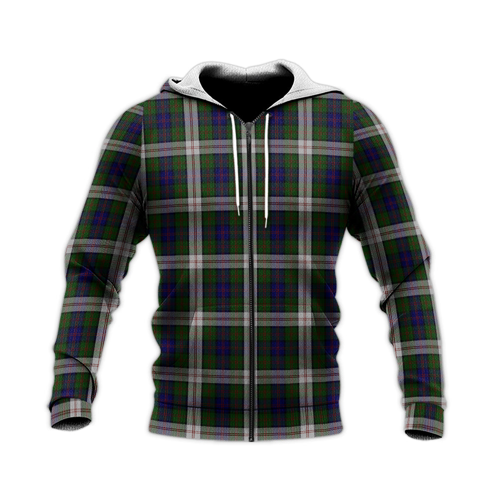 Blair Dress Tartan Knitted Hoodie Unisex Knitted Zip Hoodie - Tartanvibesclothing