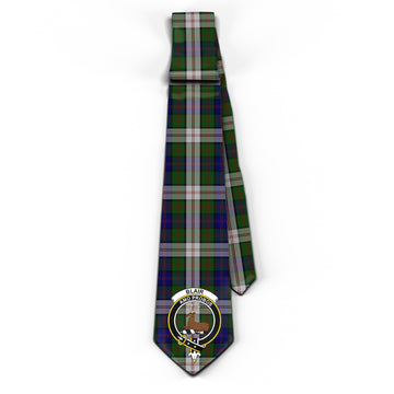 Blair Dress Tartan Classic Necktie with Family Crest