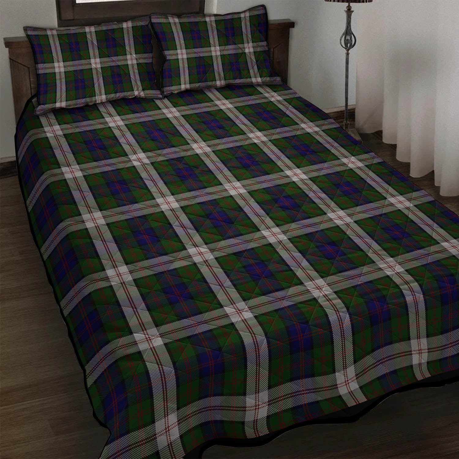 Blair Dress Tartan Quilt Bed Set - Tartan Vibes Clothing