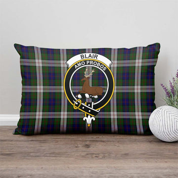 Blair Dress Tartan Pillow Cover with Family Crest