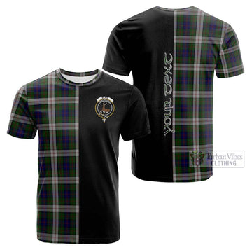 Blair Dress Tartan Cotton T-shirt with Family Crest and Half Of Me Style