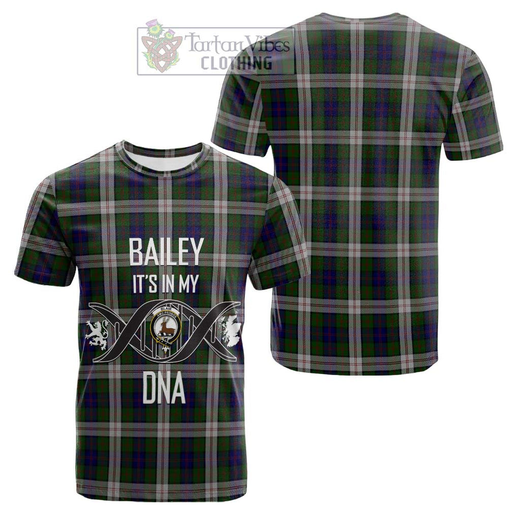 Tartan Vibes Clothing Blair Dress Tartan Cotton T-shirt with Family Crest DNA In Me Style