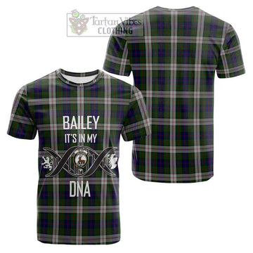 Blair Dress Tartan Cotton T-shirt with Family Crest DNA In Me Style