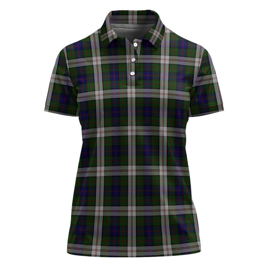 Blair Dress Tartan Polo Shirt For Women - Tartanvibesclothing