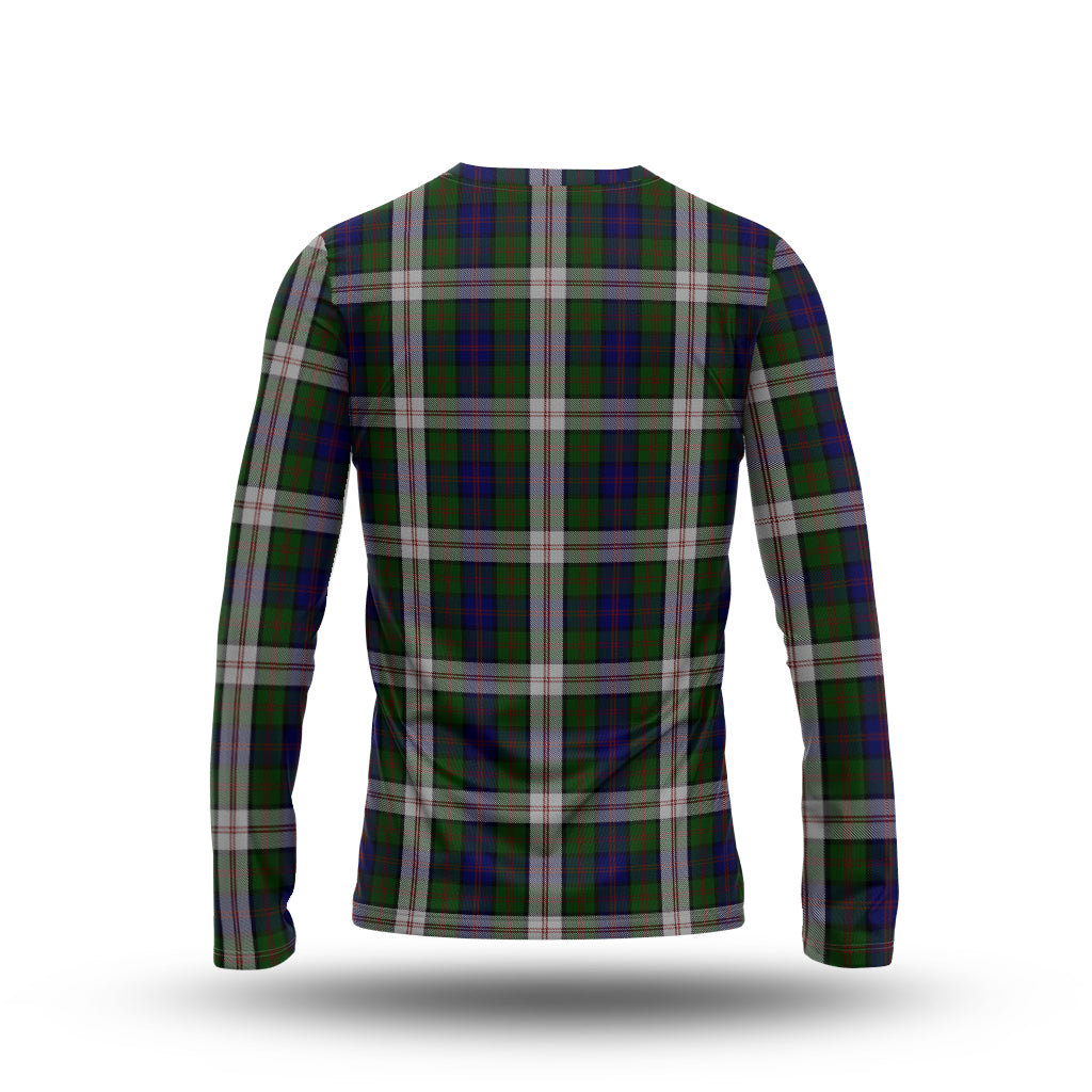 Blair Dress Tartan Long Sleeve T-Shirt with Family Crest - Tartanvibesclothing