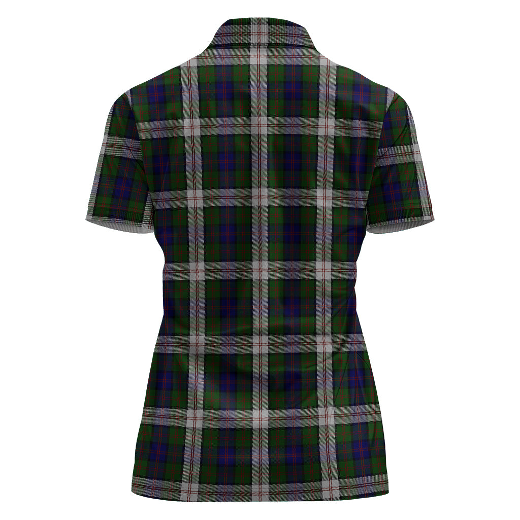 Blair Dress Tartan Polo Shirt For Women - Tartanvibesclothing