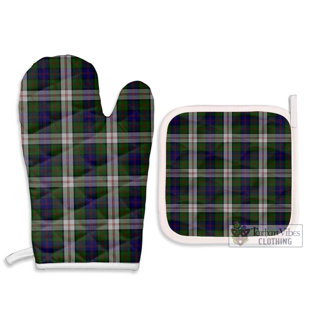 Blair Dress Tartan Combo Oven Mitt & Pot-Holder Combo 1 Oven Mitt & 2 Pot-Holder White - Tartan Vibes Clothing