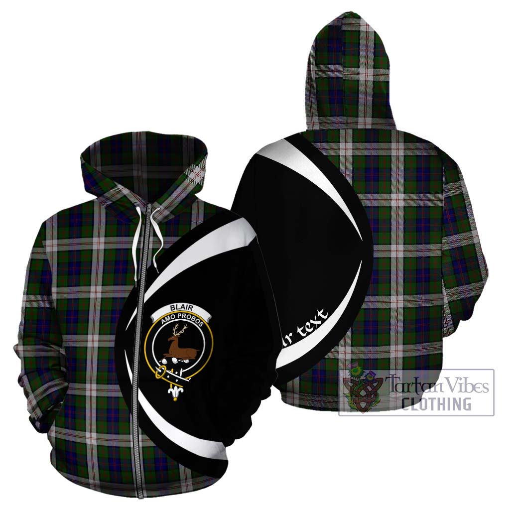 Tartan Vibes Clothing Blair Dress Tartan Hoodie with Family Crest Circle Style