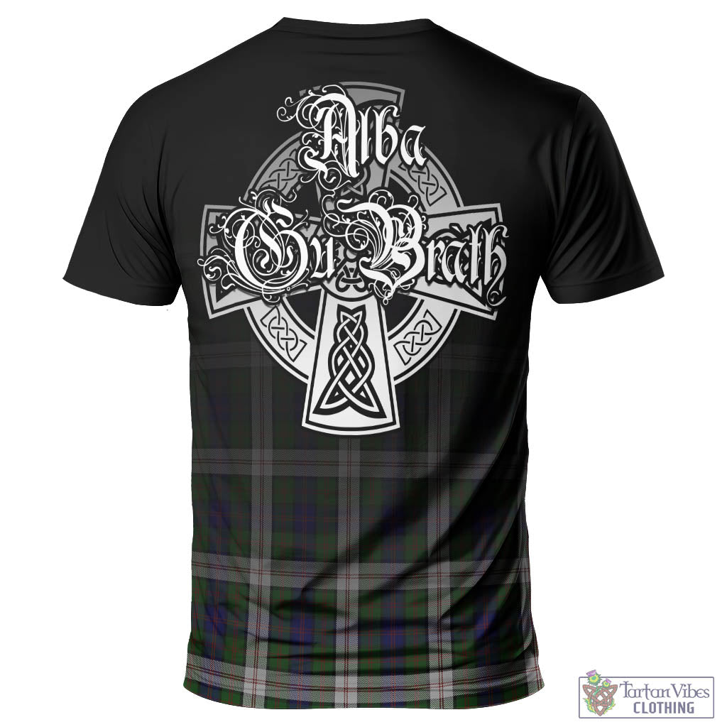 Tartan Vibes Clothing Blair Dress Tartan T-Shirt Featuring Alba Gu Brath Family Crest Celtic Inspired