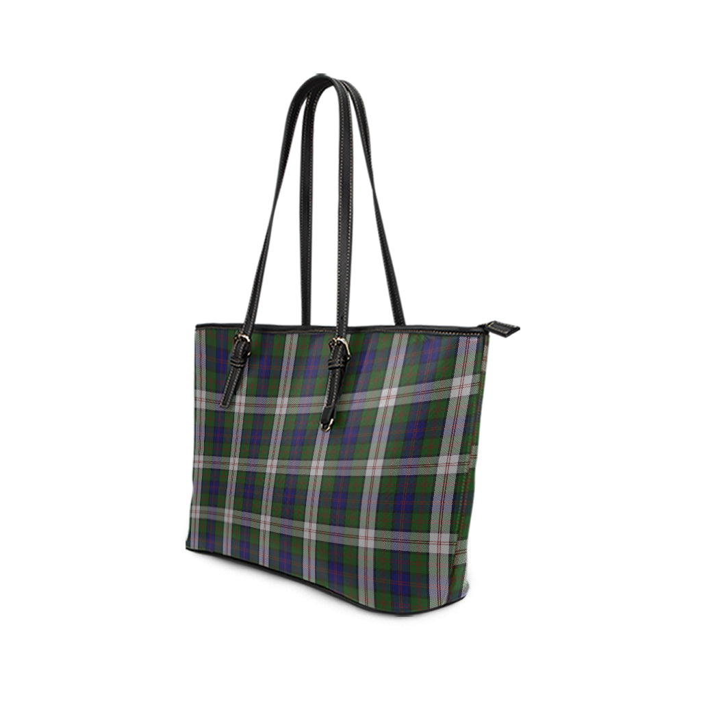 Blair Dress Tartan Leather Tote Bag - Tartanvibesclothing