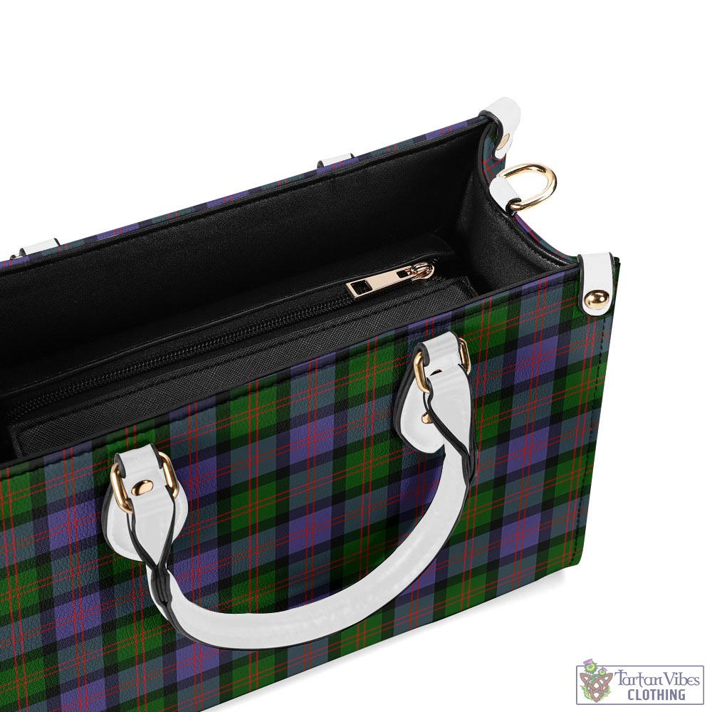 Tartan Vibes Clothing Blair Modern Tartan Luxury Leather Handbags