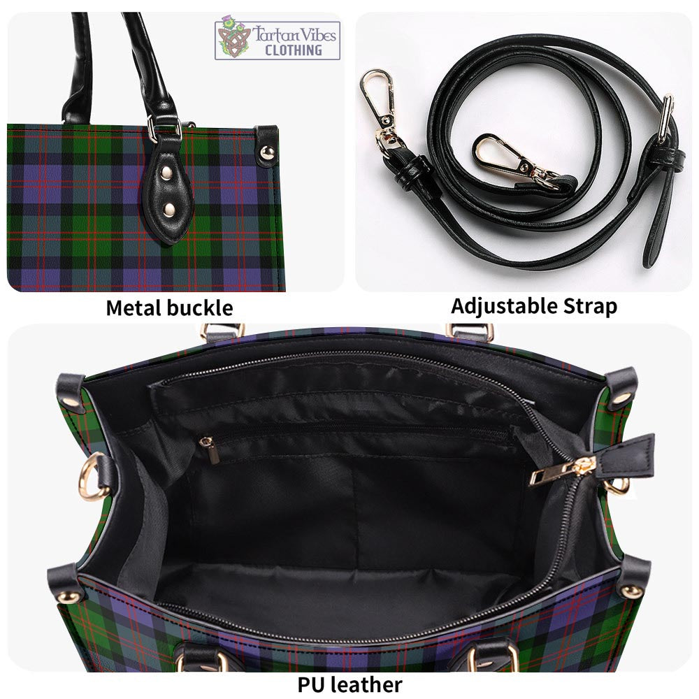 Tartan Vibes Clothing Blair Modern Tartan Luxury Leather Handbags