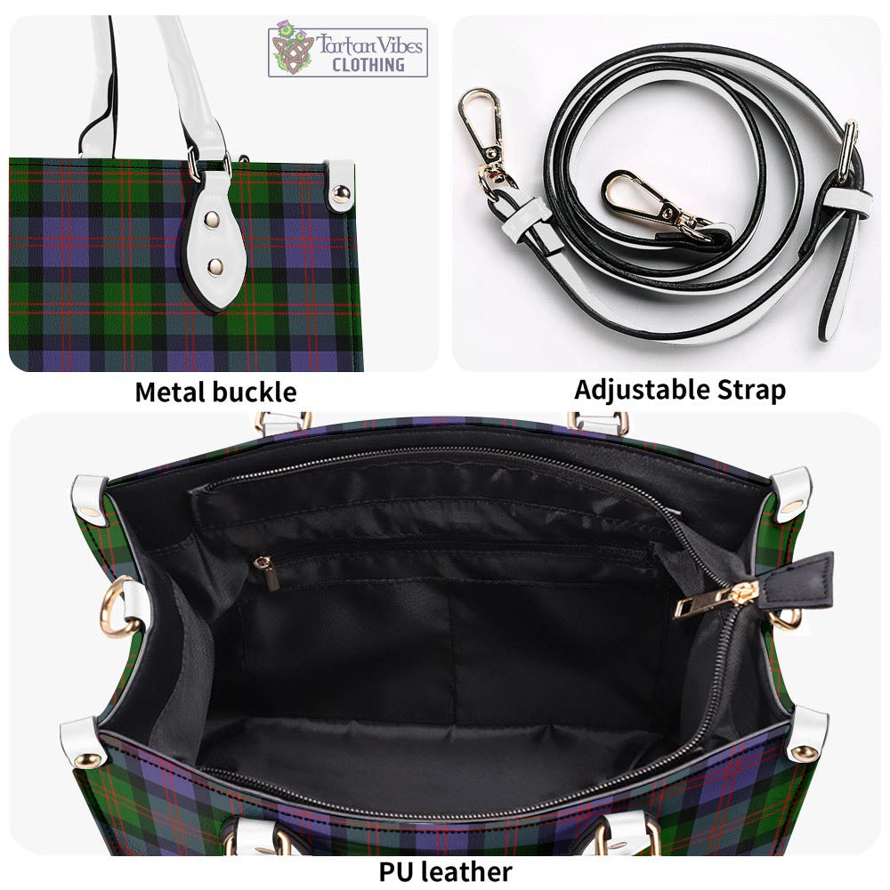 Tartan Vibes Clothing Blair Modern Tartan Luxury Leather Handbags