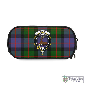 Blair Modern Tartan Pen and Pencil Case with Family Crest