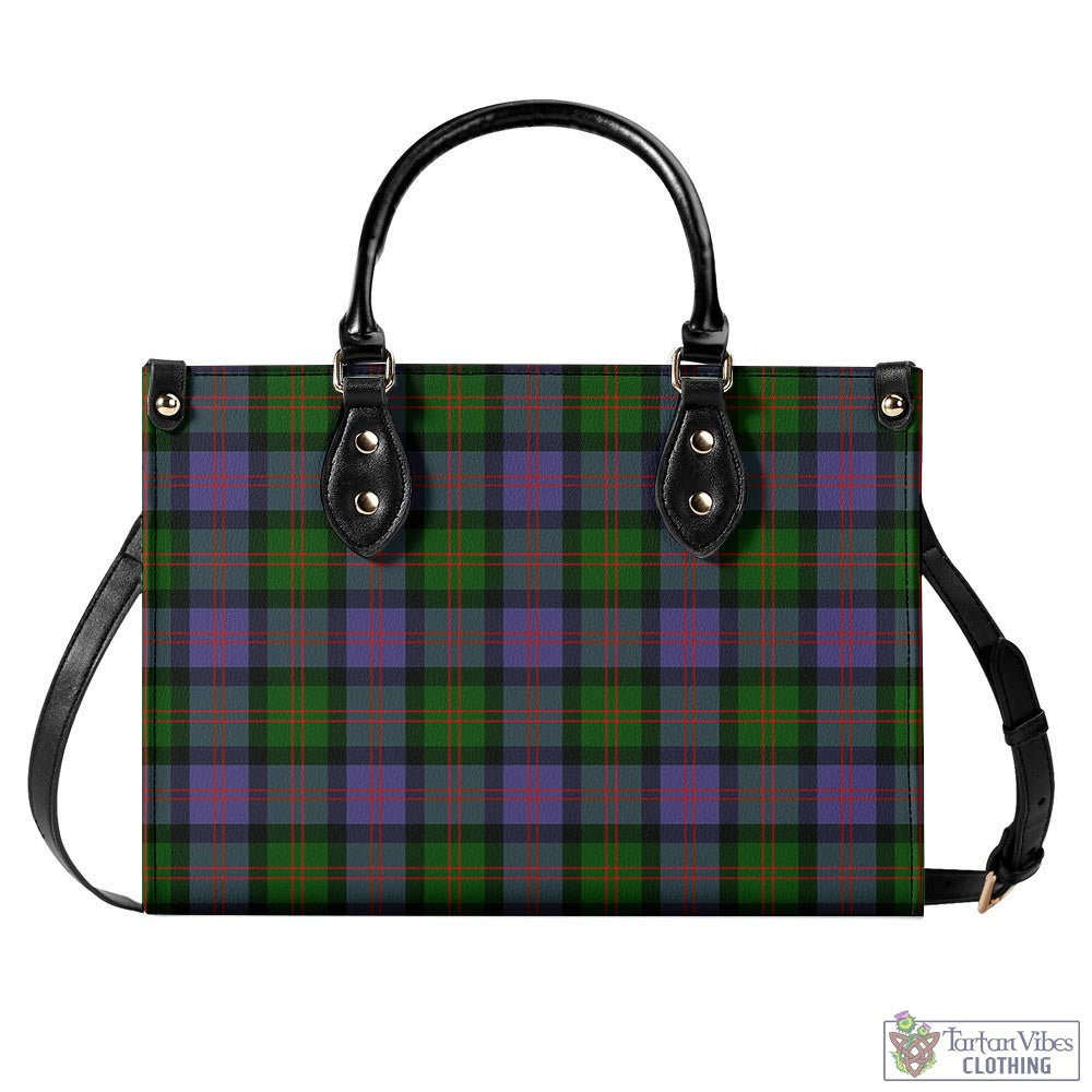 Tartan Vibes Clothing Blair Modern Tartan Luxury Leather Handbags