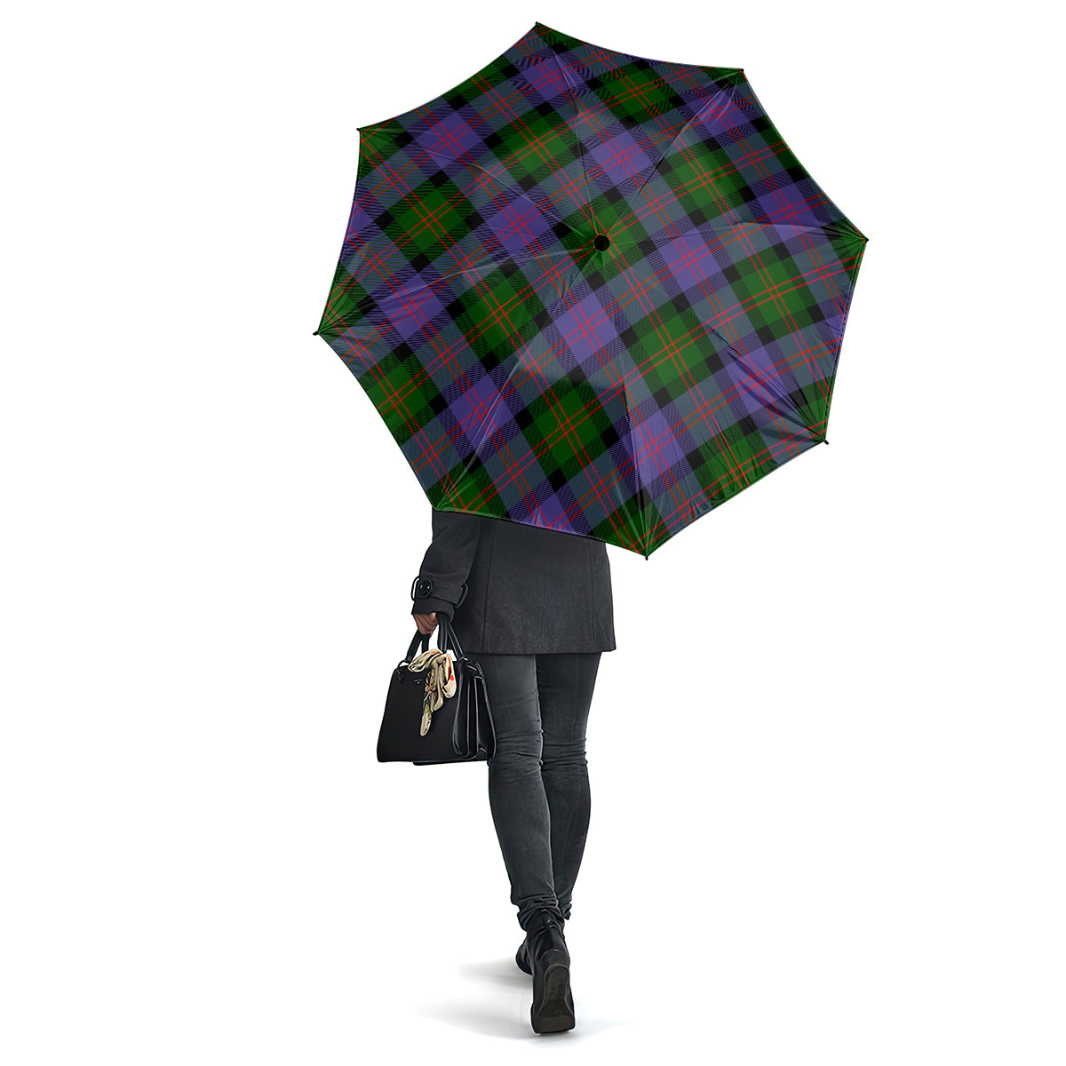 Blair Modern Tartan Umbrella One Size - Tartanvibesclothing