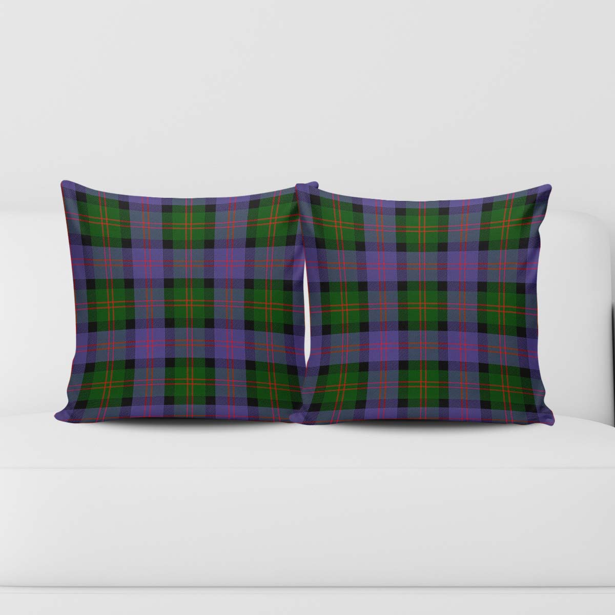 Blair Modern Tartan Pillow Cover Square Pillow Cover - Tartanvibesclothing