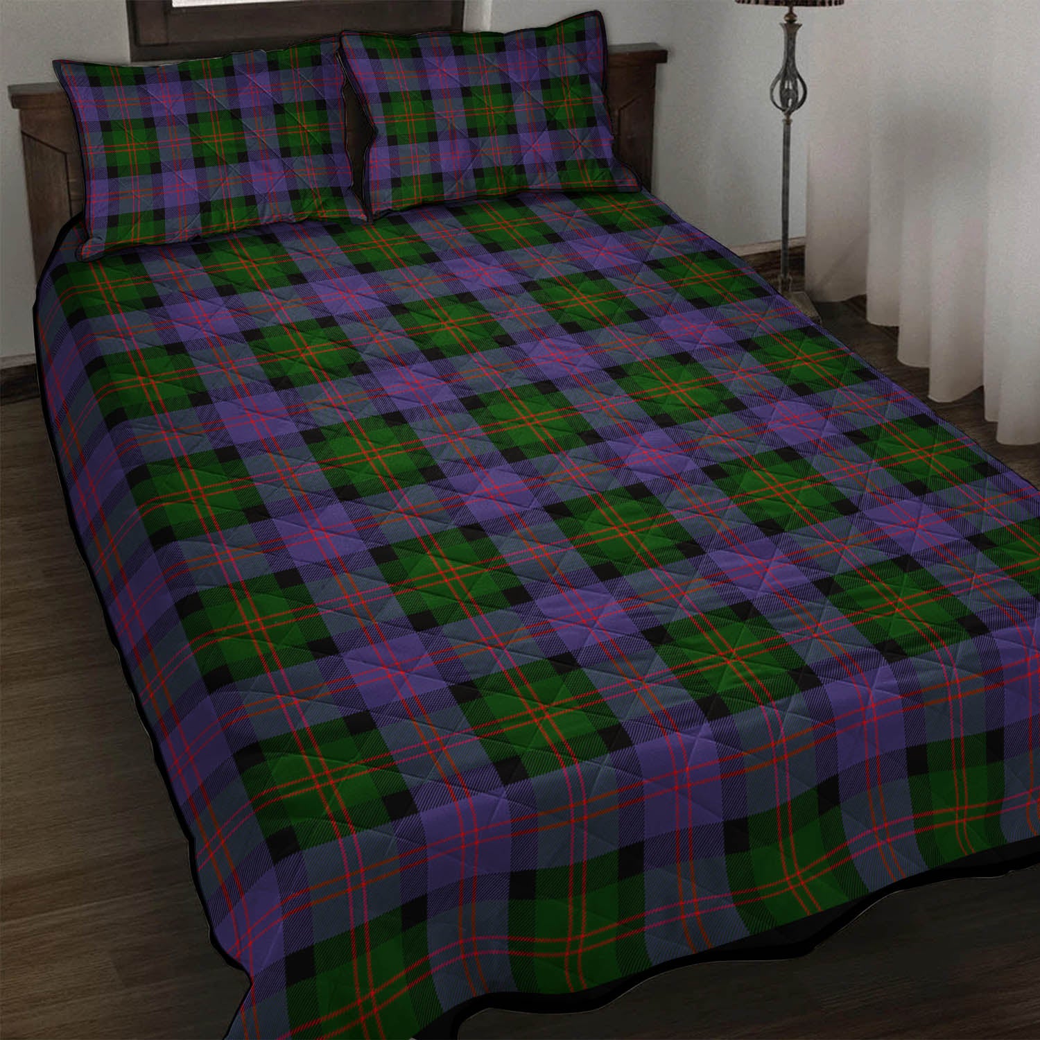 Blair Modern Tartan Quilt Bed Set - Tartan Vibes Clothing