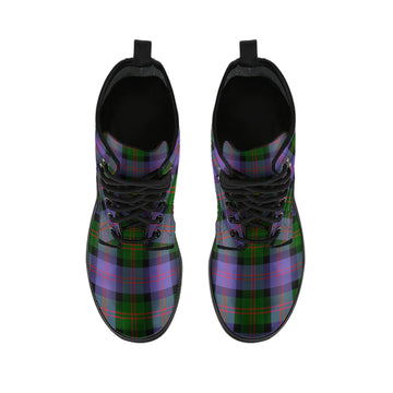 Blair Modern Tartan Leather Boots