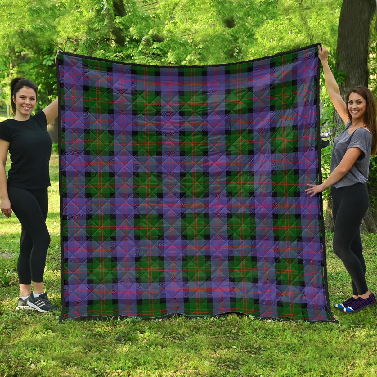 Blair Modern Tartan Quilt - Tartanvibesclothing