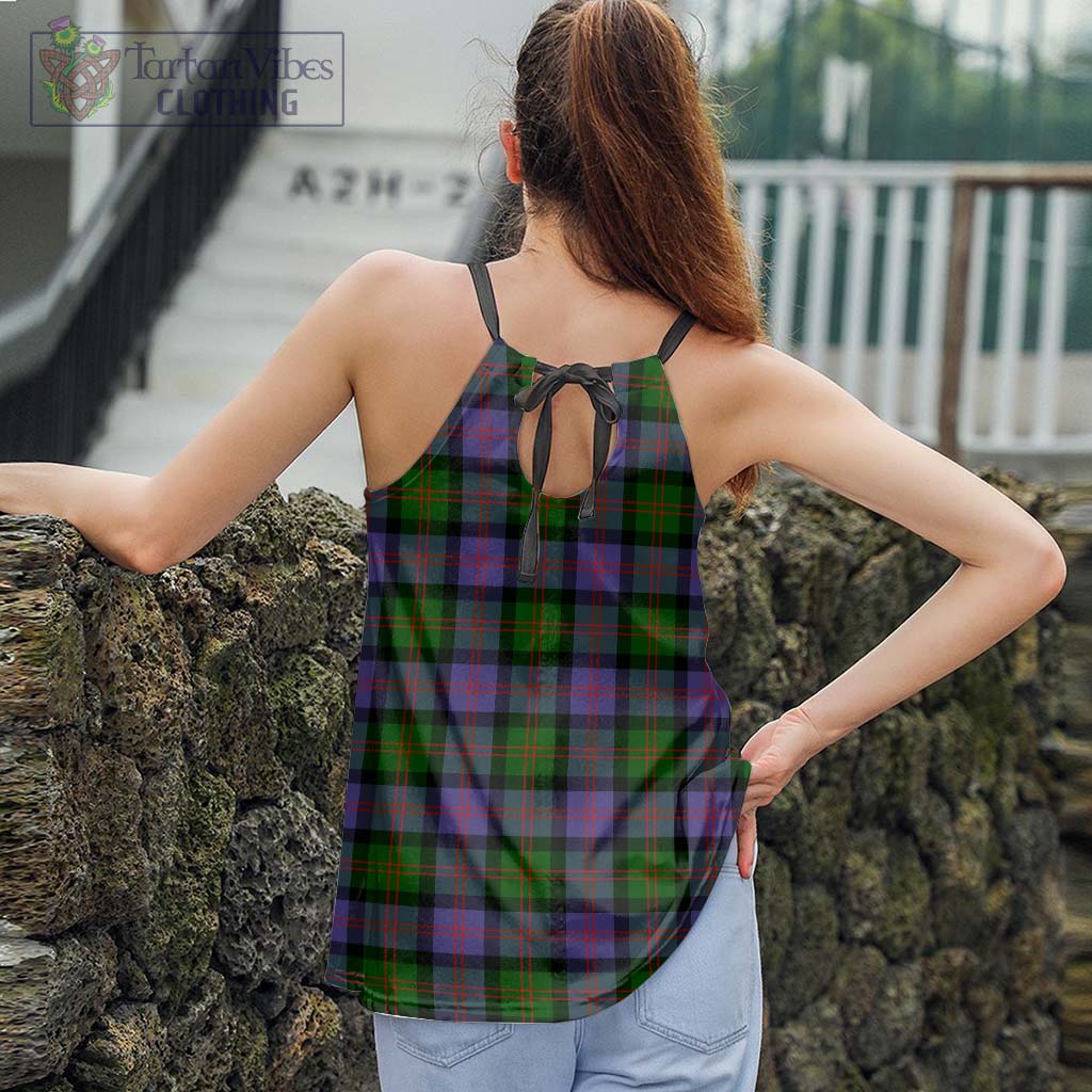 Tartan Vibes Clothing Blair Modern Tartan Loose Halter Neck Camisole