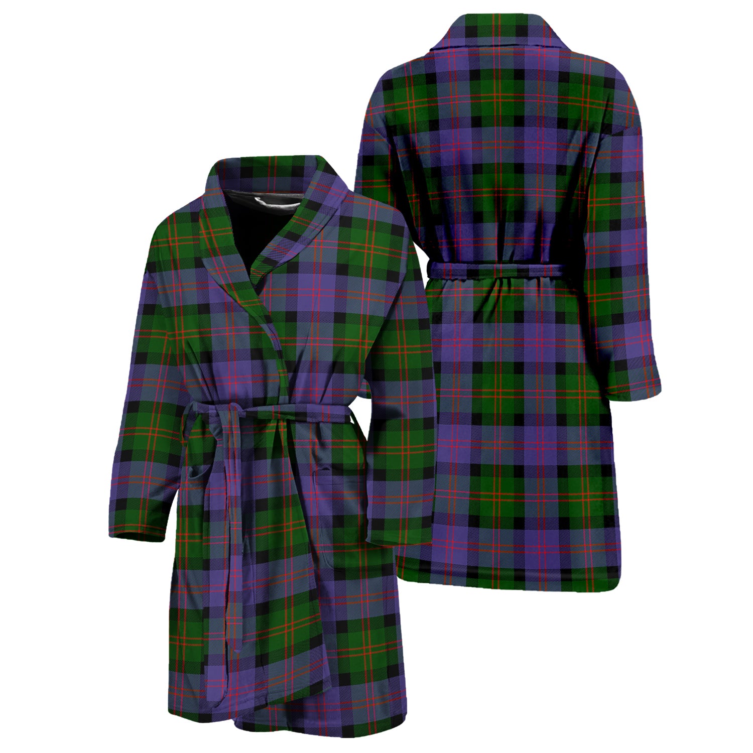 Blair Modern Tartan Bathrobe Unisex M - Tartan Vibes Clothing