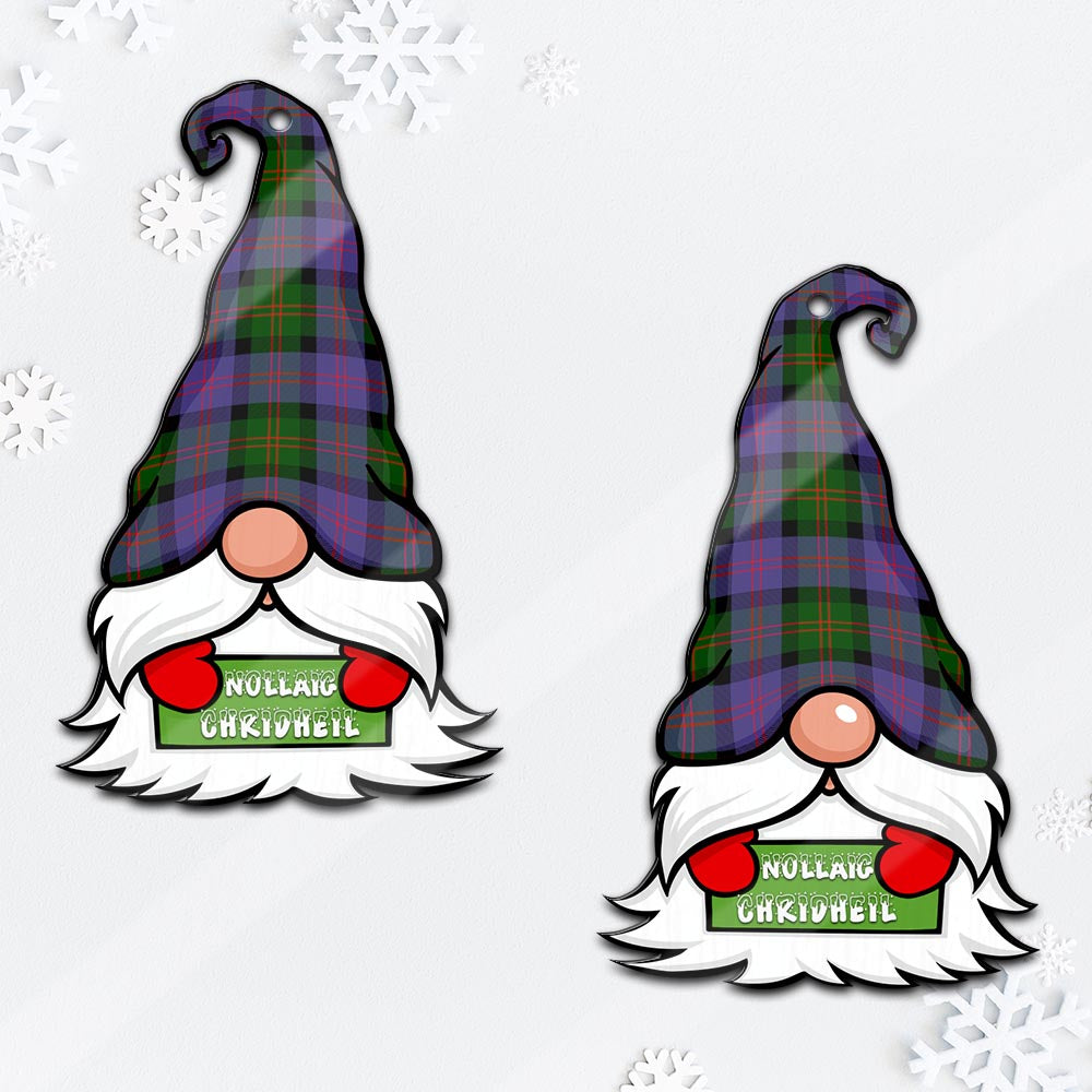 Blair Modern Gnome Christmas Ornament with His Tartan Christmas Hat - Tartan Vibes Clothing